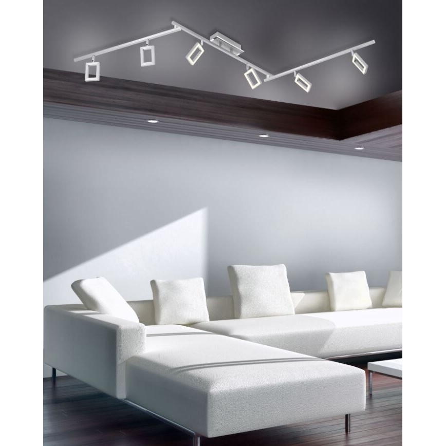 Paul Neuhaus 6965-55 - Himmennettävä LED-kohdevalaisin INIGO 6xLED / 4W / 230V
