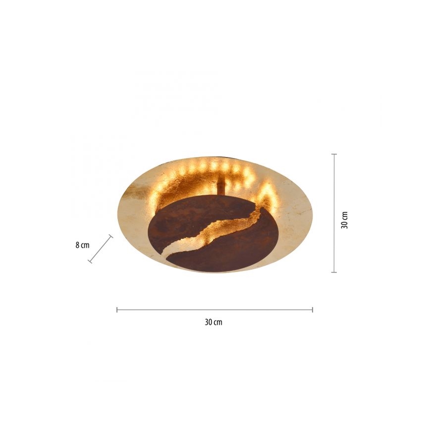 Paul Neuhaus 6982-48 - LED Himmennettävä kattovalo NEVIS LED/26W/230V