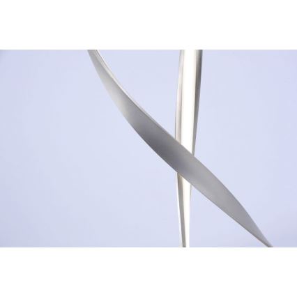 Paul Neuhaus 720-55 - Himmennettävä LED-lattiavalaisin LINDA LED/27W/230V kiiltävä kromi