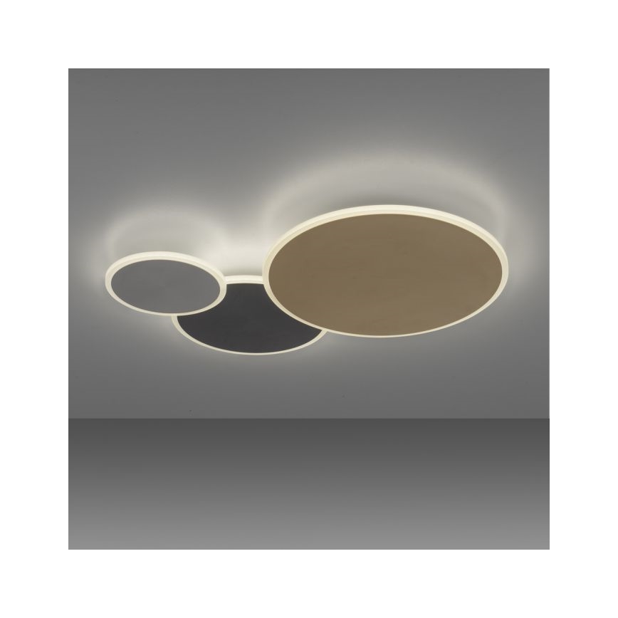 Paul Neuhaus 8007-70 - LED himmennettävä kattovalaisin Q-PIATO LED/35W/230V 2700-5000K Wi-Fi + kaukosäädin
