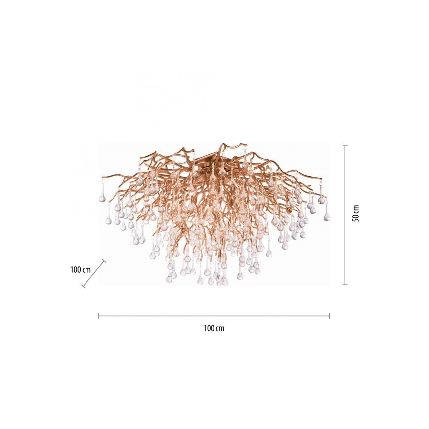 Paul Neuhaus 8092-11 - Kattovalo ICICLE 14xG9/40W/230V