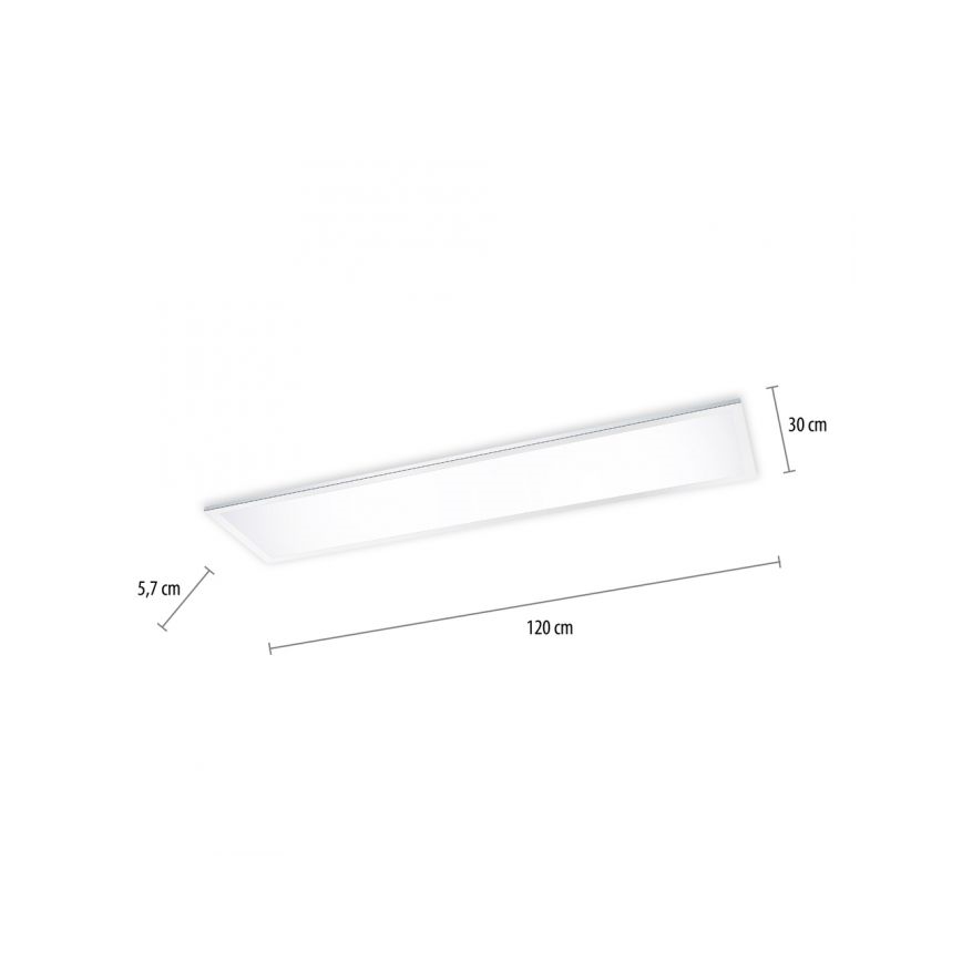 Paul Neuhaus 8112-17 - LED-himmennettävä kattovalaisin FLAG LED / 35W / 230V