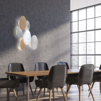 Paul Neuhaus 8152-79 - Himmennettävä LED-seinävalaisin PUNTUA LED/1W/3,7V 2200 mAh + kauko-ohjaus