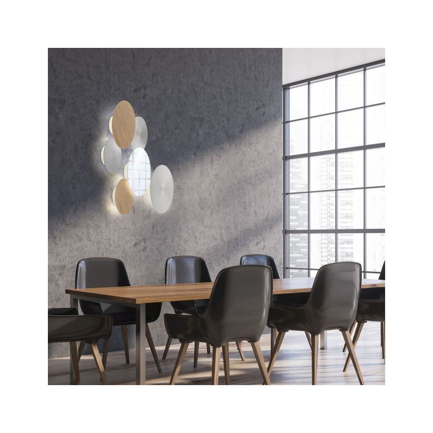 Paul Neuhaus 8152-79 - Himmennettävä LED-seinävalaisin PUNTUA LED/1W/3,7V 2200 mAh + kauko-ohjaus