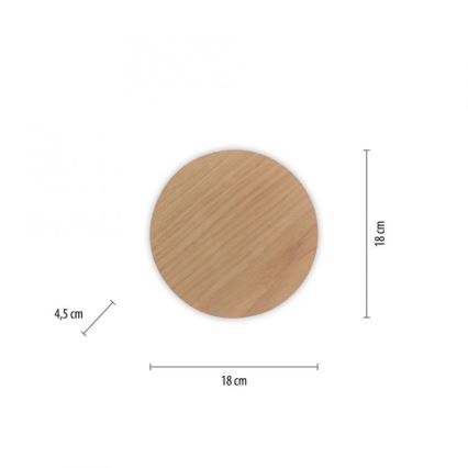 Paul Neuhaus 8152-79 - Himmennettävä LED-seinävalaisin PUNTUA LED/1W/3,7V 2200 mAh + kauko-ohjaus
