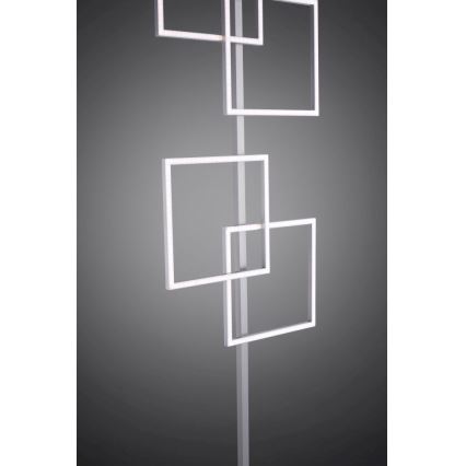 Paul Neuhaus 817-55 - LED-himmennettävä lattiavalaisin INIGO 4xLED / 8W / 230V + RC