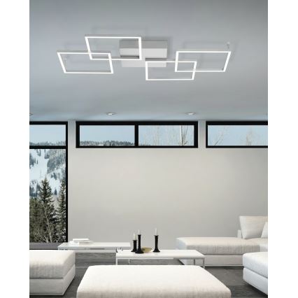 Paul Neuhaus 8190-55 - Himmennettävä LED-kattovalaisin INIGO 4xLED/8W/230V