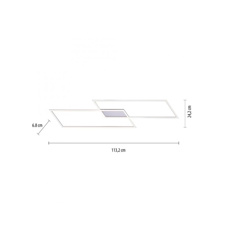 Paul Neuhaus 8194-55 - LED-himmennyskattokruunu INIGO 2xLED/20W/230V