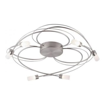 Paul Neuhaus 8250-55 - LED Himmennettävä pinta-asetettava kattokruunu NELIA 6xLED/3W/230V