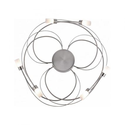 Paul Neuhaus 8250-55 - LED Himmennettävä pinta-asetettava kattokruunu NELIA 6xLED/3W/230V