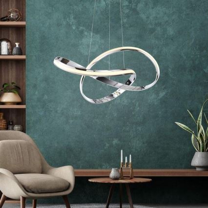 Paul Neuhaus 8291-17 - Himmennettävä LED-kattokruunu johdossa MELINDA LED/30W/230V