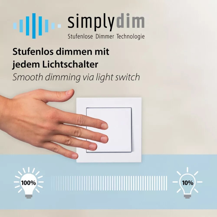 Paul Neuhaus 8291-17 - Himmennettävä LED-kattokruunu johdossa MELINDA LED/30W/230V
