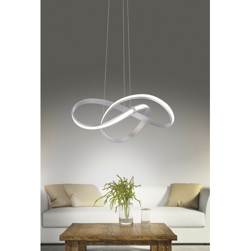 Paul Neuhaus 8291-55 - Himmennettävä LED-kattokruunu johdossa MELINDA LED/30W/230V