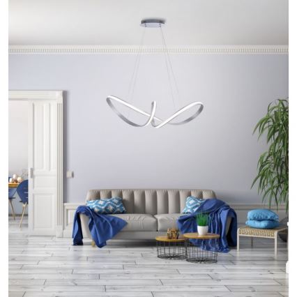 Paul Neuhaus 8292-55 - Himmennettävä LED-kattokruunu johdossa MELINDA 1xLED/38W/230V