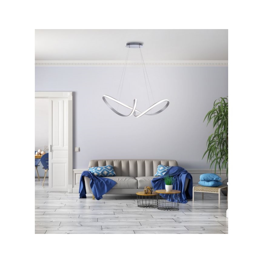 Paul Neuhaus 8292-55 - Himmennettävä LED-kattokruunu johdossa MELINDA 1xLED/38W/230V