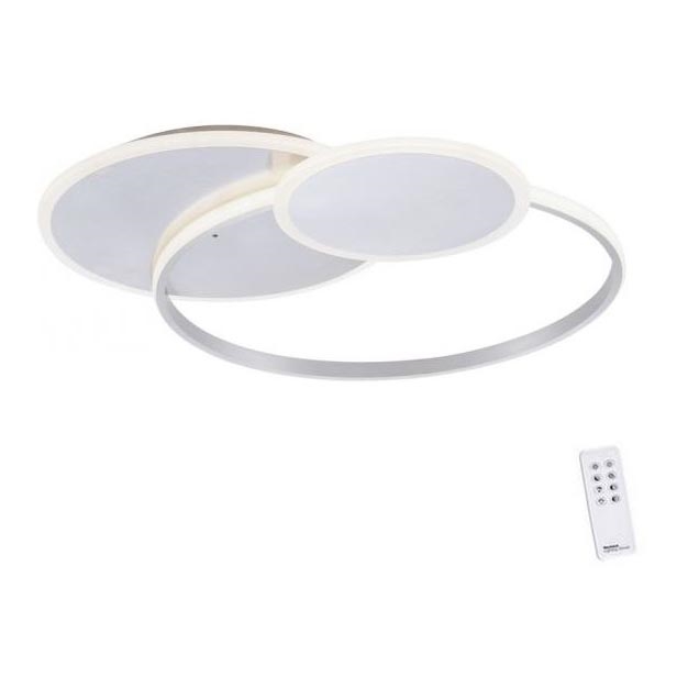 Paul Neuhaus 8318-55 - Himmennettävä LED-kattovalaisin EMILIO LED/53W/230V + kauko-ohjaus
