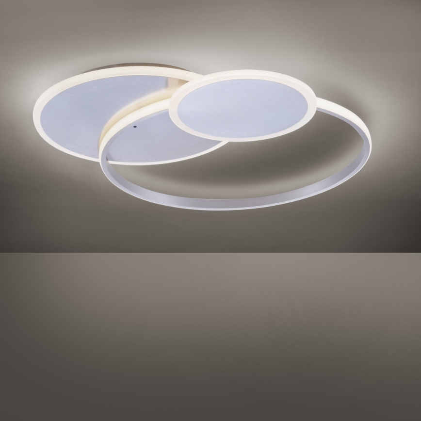 Paul Neuhaus 8318-55 - Himmennettävä LED-kattovalaisin EMILIO LED/53W/230V + kauko-ohjaus