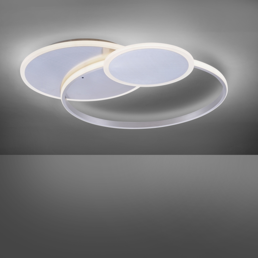 Paul Neuhaus 8318-55 - Himmennettävä LED-kattovalaisin EMILIO LED/53W/230V + kauko-ohjaus