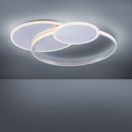 Paul Neuhaus 8318-55 - Himmennettävä LED-kattovalaisin EMILIO LED/53W/230V + kauko-ohjaus