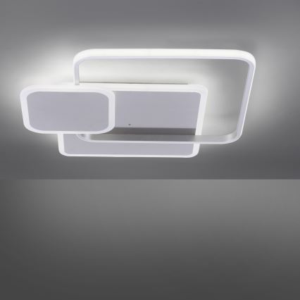 Paul Neuhaus 8319-55 - Himmennettävä LED-kattovalaisin EMILIO LED/53W/230V + kauko-ohjaus