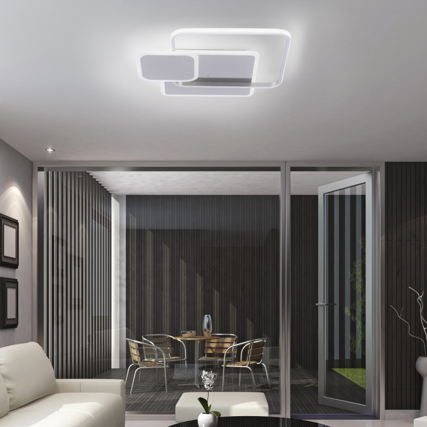 Paul Neuhaus 8319-55 - Himmennettävä LED-kattovalaisin EMILIO LED/53W/230V + kauko-ohjaus