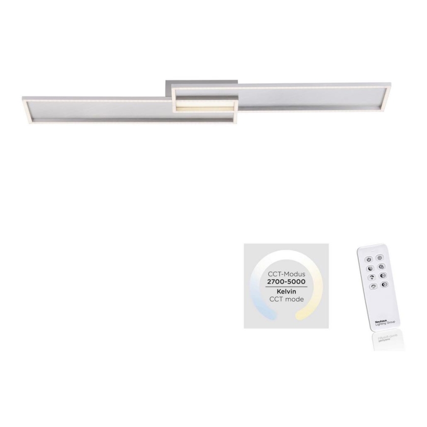 Paul Neuhaus 8371-55 - Himmennettävä LED-kattovalaisin AMARA LED/40W/230V + kauko-ohjaus