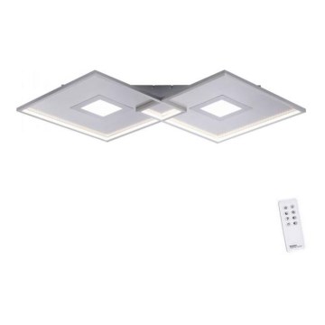 Paul Neuhaus 8378-55 - Himmennettävä LED-kattovalaisin AMARA LED/45W/230V kiiltävä kromi + kauko-ohjaus
