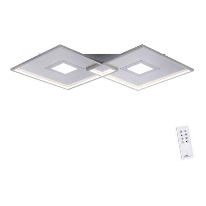 Paul Neuhaus 8378-55 - Himmennettävä LED-kattovalaisin AMARA LED/45W/230V kiiltävä kromi + kauko-ohjaus
