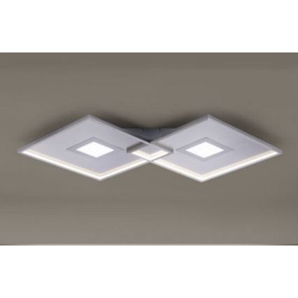 Paul Neuhaus 8378-55 - Himmennettävä LED-kattovalaisin AMARA LED/45W/230V kiiltävä kromi + kauko-ohjaus