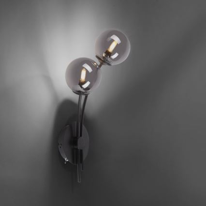 Paul Neuhaus 9014-18 - LED-seinävalo WIDOW 2xG9/3W/230V