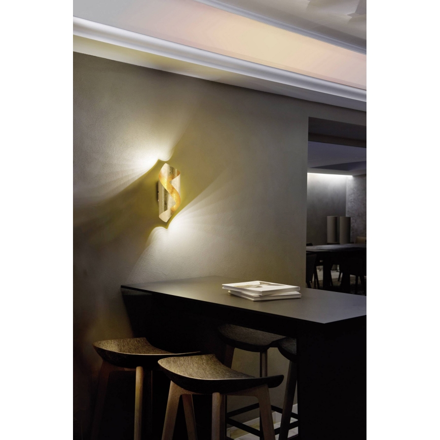 Paul Neuhaus 9030-12 - LED-seinävalo NEVIS LED/6W/230V kulta