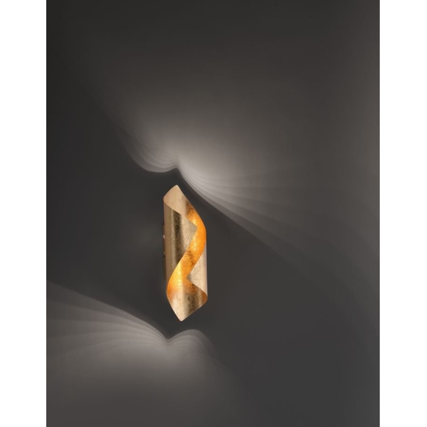 Paul Neuhaus 9030-12 - LED-seinävalo NEVIS LED/6W/230V kulta