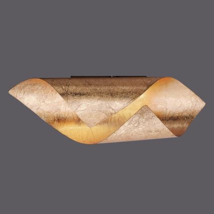 Paul Neuhaus 9030-12 - LED-seinävalo NEVIS LED/6W/230V kulta