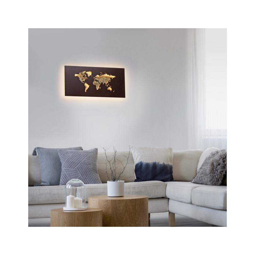 Paul Neuhaus 9056-48 - LED Seinäkoristevalo MAP LED/25W/230V 3000K
