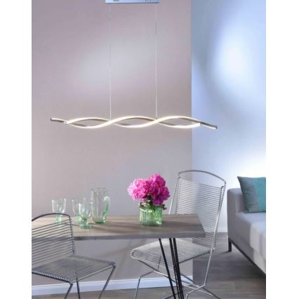 Paul Neuhaus 9142-55 - LED Himmennettävä kattokruunu johdossa POLINA 2xLED/10,2W/230V