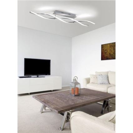 Paul Neuhaus 9143-55 - LED Himmennettävä pinta-asetettava kattokruunu POLINA 2xLED/10,2W/230V