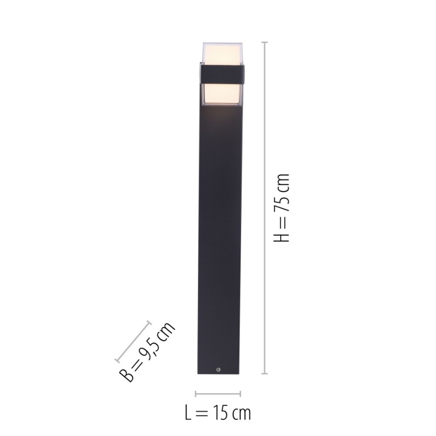 Paul Neuhaus 9481-13 - LED Ulkolamppu CARA LED/8W/230V IP44