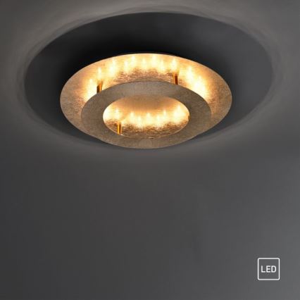 Paul Neuhaus 9620-12 - LED-kattovalo NEVIS LED/18W/230V kulta