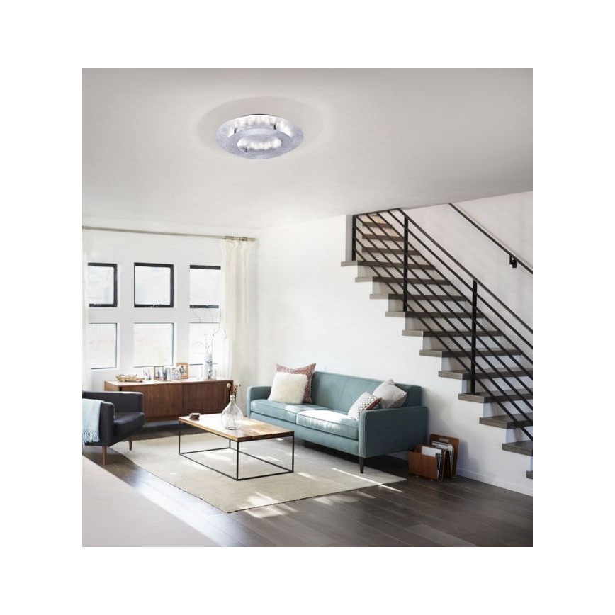 Paul Neuhaus 9620-21 - LED-kattovalo NEVIS LED/18W/230V hopea