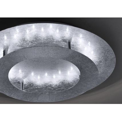 Paul Neuhaus 9620-21 - LED-kattovalo NEVIS LED/18W/230V hopea