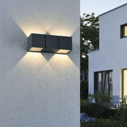 Paul Neuhaus 9658-13 - LED Ulkoseinävalo MARCEL 2xLED/4W/230V IP54