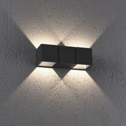 Paul Neuhaus 9658-13 - LED Ulkoseinävalo MARCEL 2xLED/4W/230V IP54