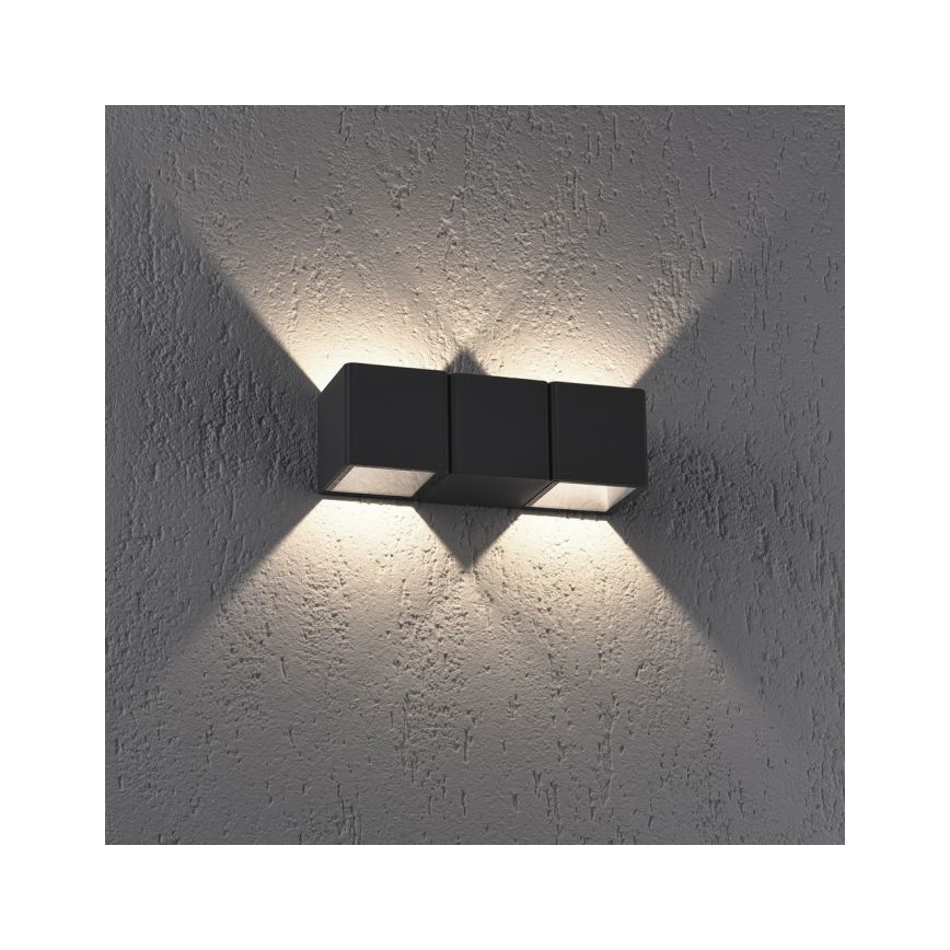 Paul Neuhaus 9658-13 - LED Ulkoseinävalo MARCEL 2xLED/4W/230V IP54