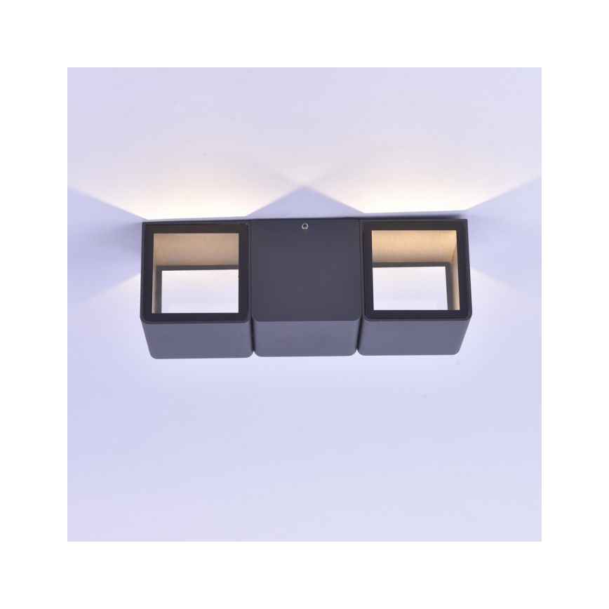 Paul Neuhaus 9658-13 - LED Ulkoseinävalo MARCEL 2xLED/4W/230V IP54