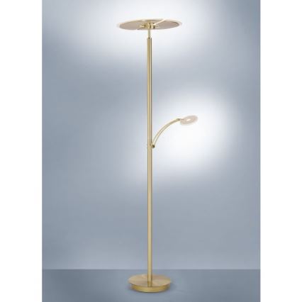 Paul Neuhaus - LED-himmennysvalaisin ARTUR 2xLED / 21W + 1xLED / 6W / 230V kulta
