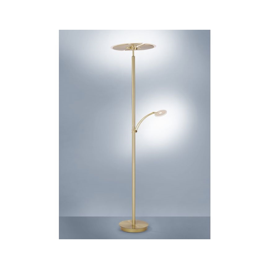 Paul Neuhaus - LED-himmennysvalaisin ARTUR 2xLED / 21W + 1xLED / 6W / 230V kulta