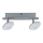 Paulmann 66651 - LED-kohdevalaisin SQUARELENSE 2xLED/3,2W/230V