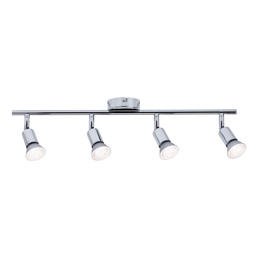 Paulmann 66753 - 4xGU10/10W IP44 Kylpyhuoneen kohdevalo CAROLINA 230V