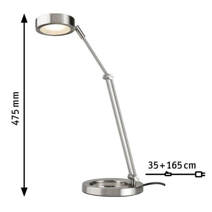Paulmann 70245 - LED/6,7W Pöytävalaisin ZEN 230V
