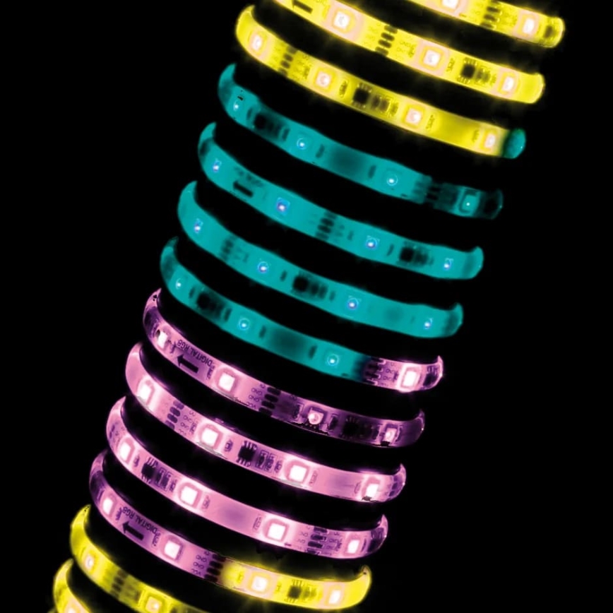 Paulmann 70481 - LED RGBW/9,6W Himmennettävä nauha DIGITAL 3 m 230V + kauko-ohjaus